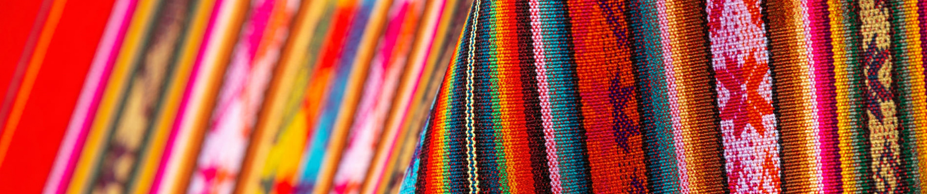 Tissu traditionnel d'Equateur